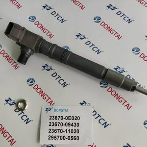 Inyector Common Rail G4 23670-0E020 23670-09430 23670-11020 095000-6613 295700-0560 para Toyota Hilux 2GD-FTV <span class=keywords><strong>2</strong></span>.4L - Product Image 2
