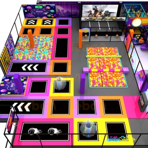 Área de Juegos Interactiva Multifuncional para Parques de Diversiones Comerciales, Juego Infantil para Interiores, Venta al por Mayor - Product Image 1