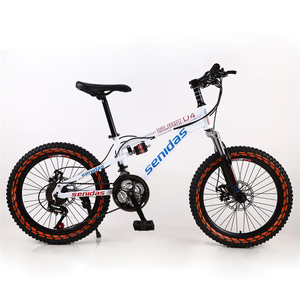 Vente d'usine <span class=keywords><strong>KEYO</strong></span> Vélo de montagne pliable 21 vitesses 20 pouces Frein à disque Cadre en acier avec suspension de fourche et conception entièrement antichoc - Product Image 1