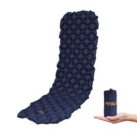 Matelas de camping gonflable isolé personnalisé ultra-léger à haute valeur R, OEM/ODM, pliable, portable, toutes saisons, pour l'extérieur