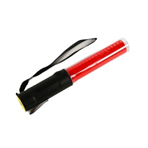 携帯型LED安全警告灯Wand交通バトン公安用ホワイトリフレクター付きABS PC PVCプラスチック製 - Product Image 4
