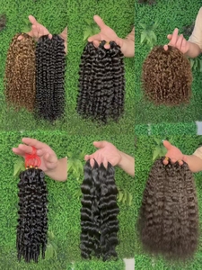 Extensions de cheveux au crochet pré-bouclées, tresses d'apparence naturelle, douces, légères et protectrices pour femmes noires - Product Image 6