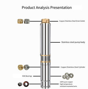 <span class=keywords><strong>Pompe</strong></span> submersible pour puits profonds en acier inoxydable R251028 Hop Garden, haute pression, <span class=keywords><strong>pompe</strong></span> à eau solaire - Product Image 2