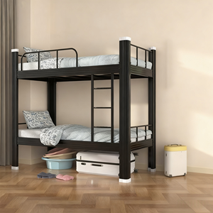 Thép giường tầng kim loại thiết kế hiện đại KD cấu trúc giường đôi cho người lớn trẻ em ký túc xá căn hộ trường học bệnh viện - Product Image 4