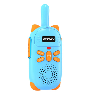 Walkie talkie analógico VHF/UHF de 16 canales para niños, de largo alcance, ET-K16, muy vendido, con certificación CE, colorido, tipo C, radios bidireccionales. - Product Image 4