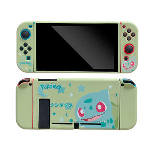 Poke Pikachu Gengar Cartoon <span class=keywords><strong>Anime</strong></span> Cute Switch Case para <span class=keywords><strong>Nintendo</strong></span> Switch NS Oled Anti Fall Funda protectora Game Console Cover - Product Image 6