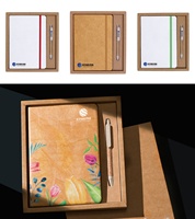 Coffret Cadeau Personnalisé Starlink en Papier Recyclable pour Activités d'Entreprise : Carnets Promotionnels et Ensemble Tasse à Café