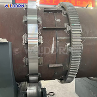 Usine de pyrolyse automatique à capacité moyenne pour la transformation de pneus, avec moteur à engrenages, traitant 10 tonnes de pneus par jour, haute efficacité pour la production d'huile combustible