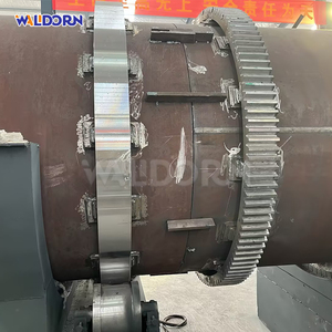 Medium Capacity Automatic Batch Pyrolysis Reactor Gearbox Engine Processing 10 Tons <b>Tires</b> Daily High Efficiency Fuel Oil Plant - Product Image 5