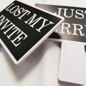 Double Sided UV Printing 5mm PVC Foam Board Photo Booth <strong>Props</strong> for <strong>Parties</strong> - Product Image 2