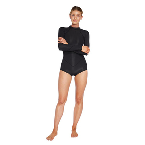 <span class=keywords><strong>Combinaison</strong></span> de <span class=keywords><strong>surf</strong></span> une pièce Divestar entièrement noire, flexible, en néoprène de <span class=keywords><strong>2</strong></span> mm, pour femme, manches longues, shorty, <span class=keywords><strong>combinaison</strong></span> de plongée en apnée, <span class=keywords><strong>combinaison</strong></span> de plongée - Product Image 3