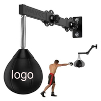 Sacs de frappe muraux pliables réglables - Cuir PU léger, écologique, durable, hauteur réglable pour l'entraînement de boxe