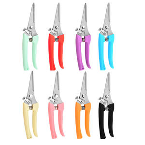 กรรไกรตัดแต่งกิ่งอเนกประสงค์ สแตนเลส สตีล ใช้งานด้วยมือ สำหรับต้นไม้ผลไม้ ด้ามจับหลากสี - Product Image 1