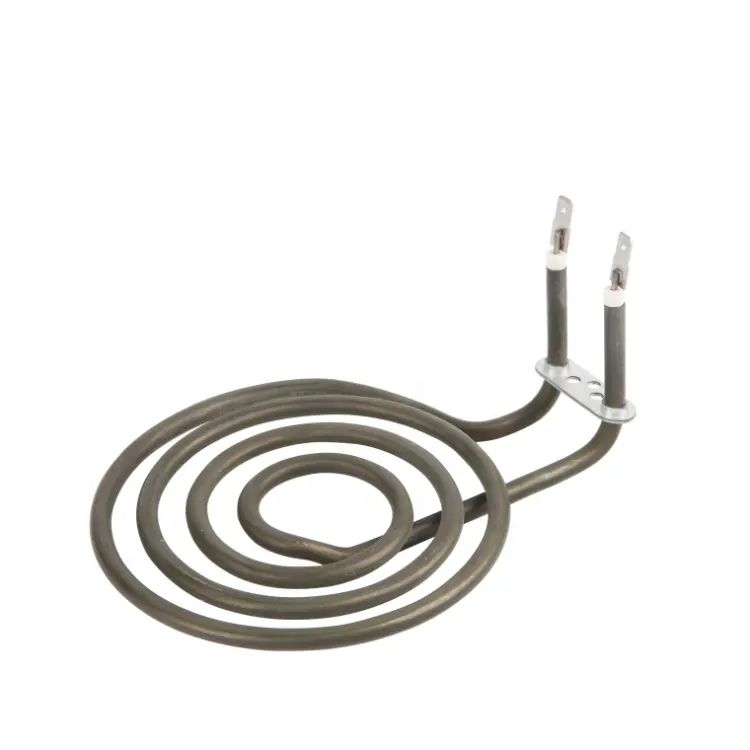 Calefacción tubular de 220v y 1800w, calentador en espiral de 4 anillos de acero inoxidable para electrodomésticos, horno y cocina