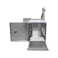 2024 Ecocampor Boîte à outils de caravane de remorque en aluminium la plus populaire avec générateur Weber BBQ Slide OEM/ODM Support personnalisé