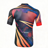 Jersey de Ciclismo Personalizado con Logotipo Serigrafiado, Talla Grande, Unisex, Cierre Completo, Secado Rápido, Transpirable, Tela Inteligente, para Ciclismo de Carretera y MTB