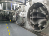 Automatische Vriesdroger Tunnel Gedroogd Vlees Voedsel Maken Machines Vacuüm Vriesdroogmachine Voor Dierenvoeding En Fruit Fabriek Gebruik