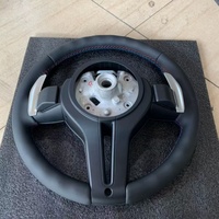 Roda kemudi olahraga kulit, untuk BMW F30 F10 F15 F36 F20 F22 F25 F32 M3 M5 E46 E60 E70 E90 E91 M
