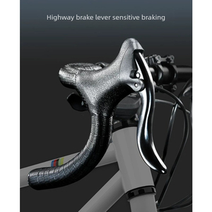 Vélo de route avec guidon basculant et levier de vitesses, pneus pleins, <span class=keywords><strong>fixie</strong></span> léger pour hommes, femmes et étudiants - Product Image 5