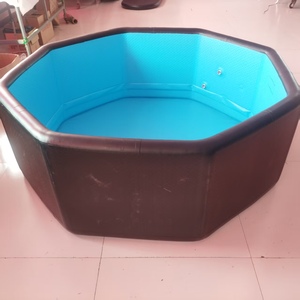 Bain <span class=keywords><strong>de</strong></span> glace portable pour la récupération, pliable, carré, en PVC pour adultes, pour l'intérieur et l'extérieur, avec logo personnalisable - Product Image 2