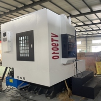 Tour CNC VTL9010 à haute efficacité avec système de contrôle GSK 220V coupe d'engrenages verticaux centre de tournage de haute précision robuste