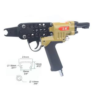 เครื่องเย็บลมแบบนิวเมติก SC760 รุ่นขายดี พร้อมตะปูสำหรับงานแข็งแรงทนทาน ใช้สำหรับเย็บกรงสัตว์เลี้ยง ที่นอน และเครื่องมือย้ำห่วง - Product Image 3