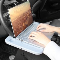 Support de Table pour Voiture, Table de Volant de Voiture, Table à Manger, Plateau Multifonctionnel pour Voiture, Support pour Ordinateur Portable de Bureau
