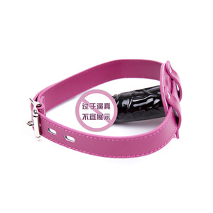 Jouet sexuel pour hommes et femmes, gode à pénis, verrouillage automatique, <span class=keywords><strong>bouche</strong></span> Gag, Gags BDSM, équipement de Bondage, servitude, entraîneur, jouets érotiques pour adultes - Product Image 5