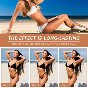 ELAIMEI Siero Autoabbronzante Naturale ed Efficace per Viso e Corpo, Gocce Autoabbronzanti con Protezione Solare e Correzione del Colore - Product Image 4