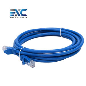Exc Cable Factory Rj45 Cable Ethernet de red 1M <span class=keywords><strong>Cat</strong></span> <span class=keywords><strong>5E</strong></span> 100M 0,3 m Rj45 Conector Lan <span class=keywords><strong>Cat</strong></span> 6 Cca <span class=keywords><strong>Cat</strong></span> 6 Cables de conexión Cable de conexión 3m - Product Image 1