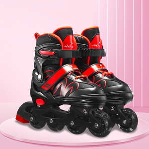 Patins à roulettes en ligne EACH pour enfants de 3 à 12 ans, garçons et filles, entièrement lumineux, <span class=keywords><strong>taille</strong></span> réglable, conçus pour les enfants - Product Image 2