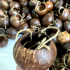 Meilleures ventes, tendance du moment : Pot de fleurs en coque de noix de coco Eco2go Vietnam, écologique, durable, léger, avec logo gravé au laser, pour la maison et le jardin - Product Image 1