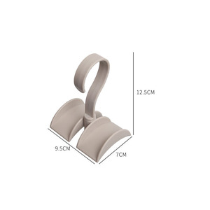 Porte-sacs rotatif à 360° pour penderie, organisateur de rangement pour chapeaux, sacs, ceintures, cravates et foulards, crochets de suspension pour la maison - Product Image 2