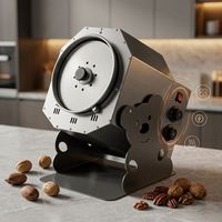 Machine à torréfier les noix et les graines commerciale automatique pour arachides, châtaignes, amandes, noix de cajou, noisettes, sésame et graines de tournesol