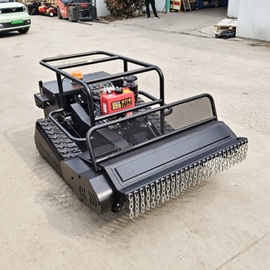 Tagliaerba Robotizzato Cingolato di Alta Qualità con Telecomando <span class=keywords><strong>Elettrico</strong></span>, Approvato CE, per Agricoltura - Product Image 2