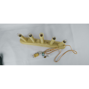 Bán Hot 5 Ánh Sáng Candolier Giáng Sinh Chuỗi Trang Trí Real Wax Electric <span class=keywords><strong>Led</strong></span> Flameless E12 Nến Đèn - Product Image 4