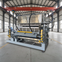 Machine à fabriquer des barquettes à œufs à faible investissement pour les fermes avicoles, utilisant le recyclage du papier usagé, petite production de barquettes à œufs