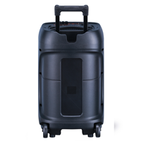 JBR-1205 Altavoz de Karaoke Portátil, Reproductor de Música, Altavoces Grandes para Fiestas al Aire Libre, Altavoz de Karaoke de 12 Pulgadas con Micrófono y Bluetooth