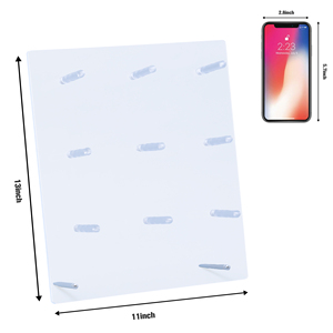 VONVIK expositor de pared de Donut acrílico transparente personalizado, <span class=keywords><strong>soporte</strong></span> de pared de Donut de Perspex de boda - Product Image 3