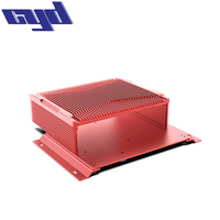 Caja de batería de extrusión de aluminio para montaje en pared Caja de aluminio extruido personalizada