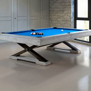 DragonRiver 515 Vente en gros d'usine, table de billard de haute qualité 7/8/9 pieds, bois massif, <span class=keywords><strong>ardoise</strong></span> de Jiujiang, style rustique personnalisé pour la maison - Product Image 6