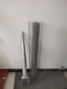 Ancre <span class=keywords><strong>à</strong></span> vis de <span class=keywords><strong>sol</strong></span>, helix pour <span class=keywords><strong>d</strong></span>écorations solaire, maison en bois, clôture, garde-corps - Product Image 5