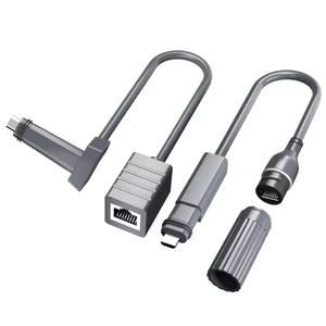 Câble numérique Starlink en aluminium avec adaptateurs SPX vers RJ45 pour routeur Dishy Gen 2 - Product Image 1