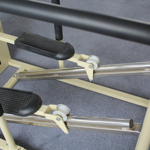 เครื่องฝึกฟื้นฟูขาส่วนล่าง Jin Yu ขนาด 160x67x117 ซม. อุปกรณ์พยุงหลังผ่าตัดทำจากเหล็ก - Product Image 3
