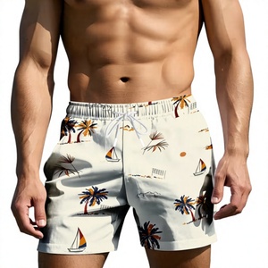 Pantalones Cortos con Cordón Ajustable, Diseño Único y Elegante con Estampado 3D, Casuales, Modernos, Cómodos, de Secado Rápido, Diseño Minimalista para el Verano - Product Image 3