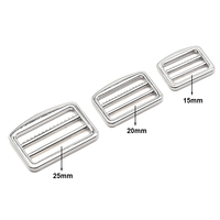 Boucles de Sangle Métalliques pour Sacs, Accessoires de Quincaillerie, Anneaux de Boucle Coulissante pour Sangles en Tissu, Accessoires pour Bagages et Sacs