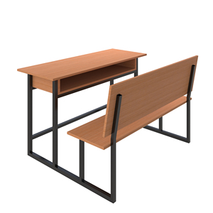 Meubles scolaires très vendus Banc en <span class=keywords><strong>bois</strong></span> scolaire Table Bureau et chaise pour le collège Utilisé - Product Image 2
