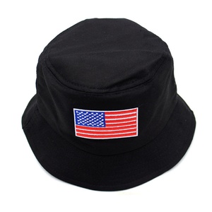 <b>White</b> American Flag Unisex Print Double-Side-Wear Reversible <b>Bucket</b> Hat for Men Women Wide Brim <b>Bucket</b> Fishing & Beach Hats - Product Image 3