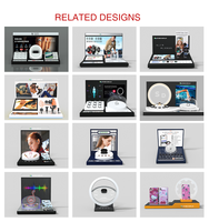 Factory Custom Acrylic POP Display Interactive Counter Retail Merchandising Solutions for Retail Smart Wearables Devices