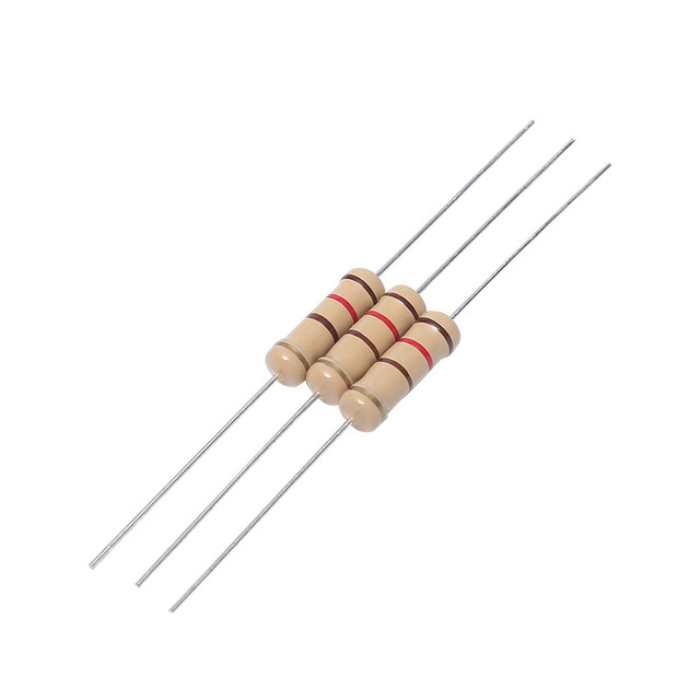 Carbon Film Resistors 3W 1R CF Resistance customizable 0R To 22M ohm resistor manufacturing Carbon Film Resistors